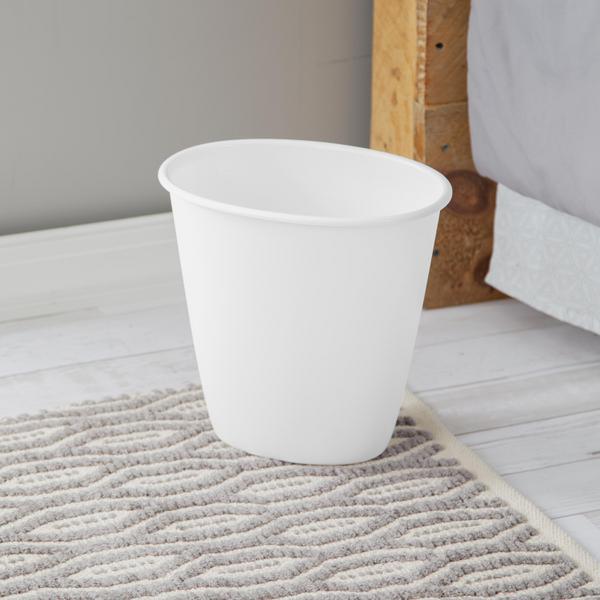 Oval Vanity Wastebasket