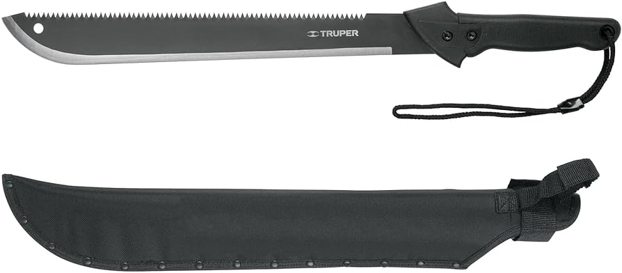 Truper  Machete W/Sheath Double 18"