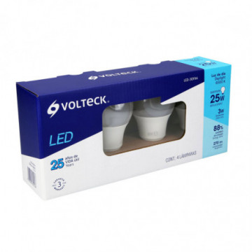 Volteck Led Bulb 100w 4Pcs - Daylight 