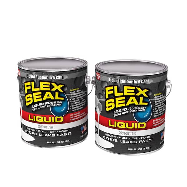 FlexSeal  Flex Seal Liquid - White 1 Gallon