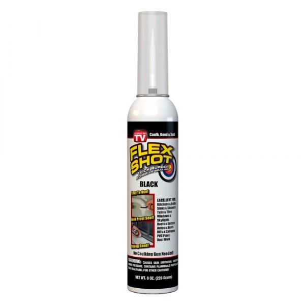 FlexSeal  Flex Shot - Black 8 fl. oz.