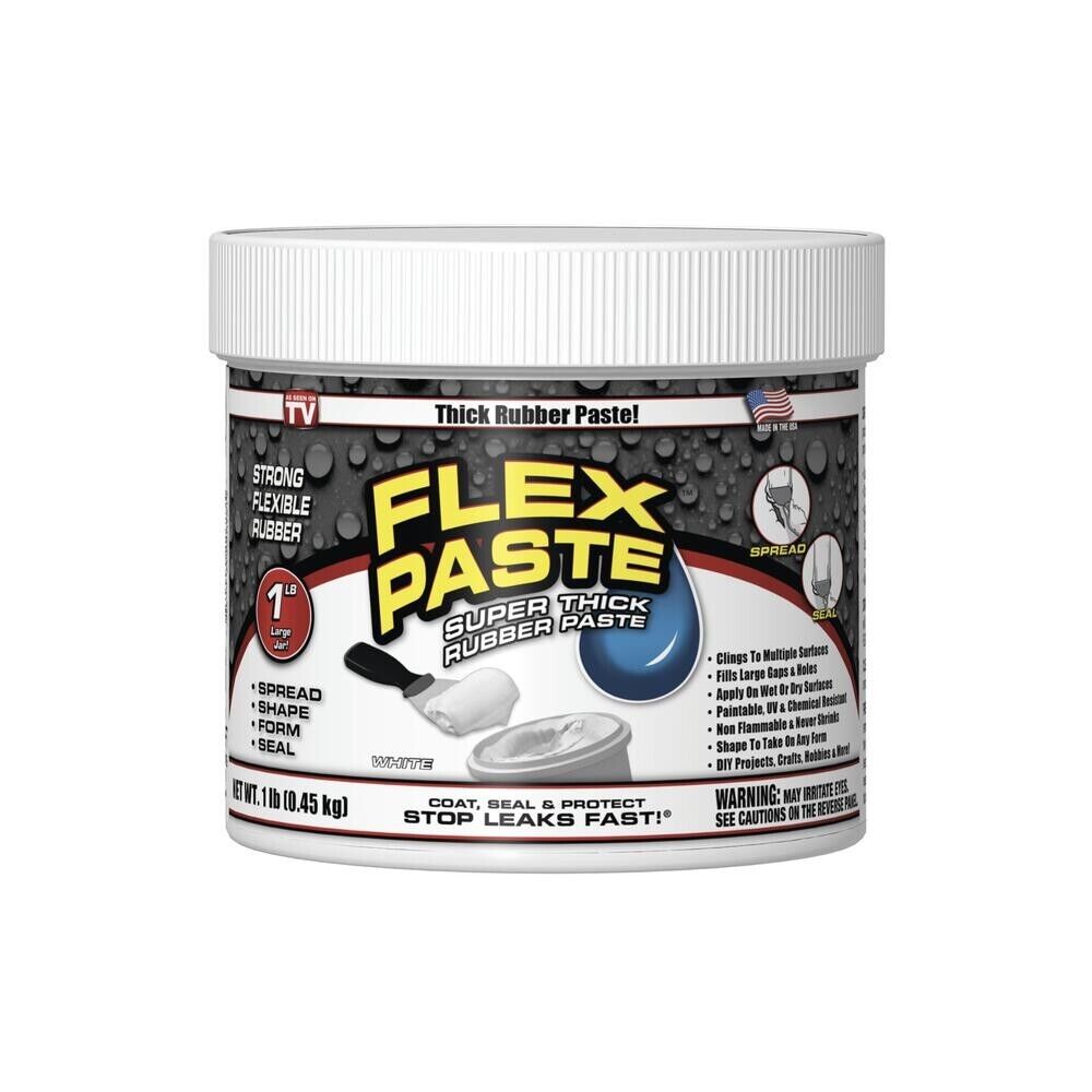 FlexSeal  Flex Paste - White 16 oz.