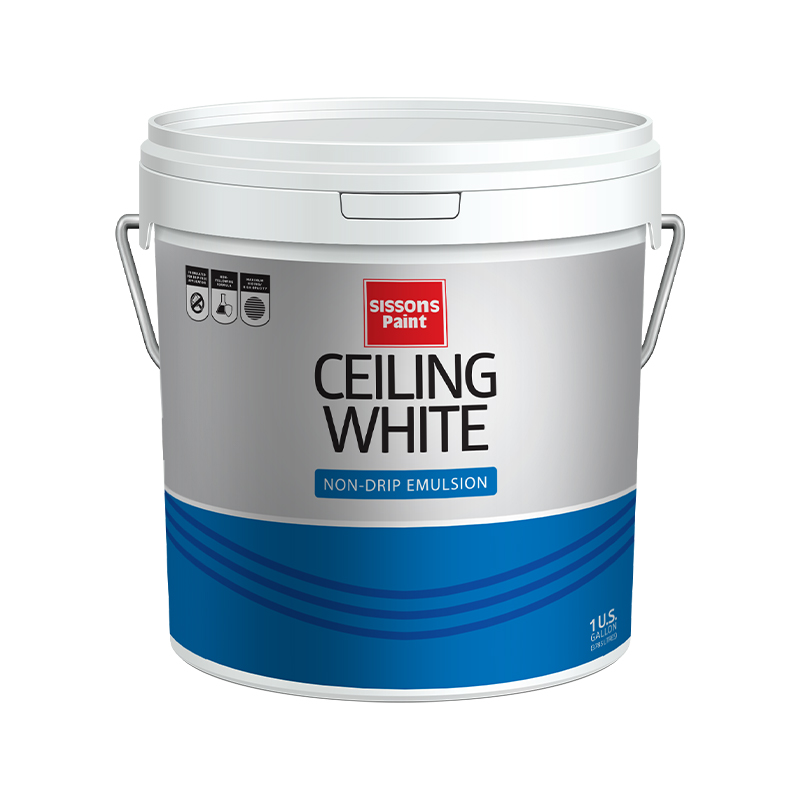 Sissons Non-Drip Ceiling White 1 Gallon