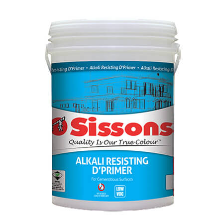 Sissons Alkali Resisting Primer - White (WB) 1 Gallon