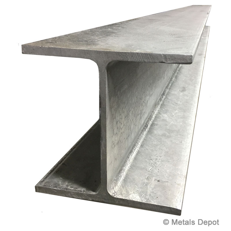 Steel I Beam 2" x 4" x 20" 4.5lbs