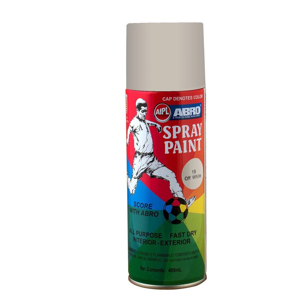 Abro Spray Paint 8oz - Antique White