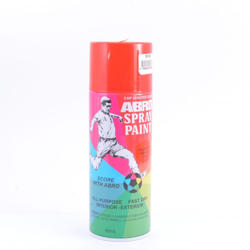 Abro Spray Paint 8oz - Tangerine