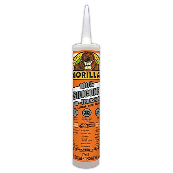 Gorilla Silicone Sealant - White 10oz