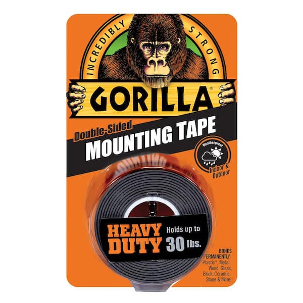 Gorilla  Heavy Duty Tape - Black 60” 