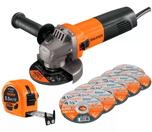 Truper  Grinder Combo W/10 Disc & T/Measure 700W