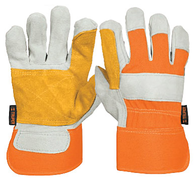 Truper  Gloves Large Canvas & Leather