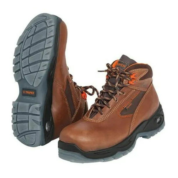 Truper Safety Boots - Brown Sz11 