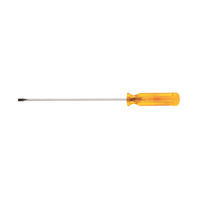 Klein Cabinet Screwdriver 1/8" W/ 8" Shank