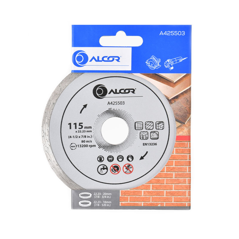 Alcor  Continuous Cut Blade Diamond 4″ 