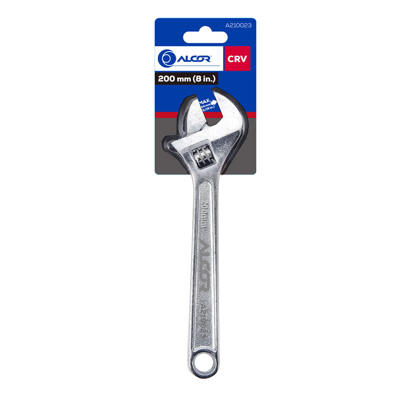 Alcor  Adjustable Wrench 8″ 200mm