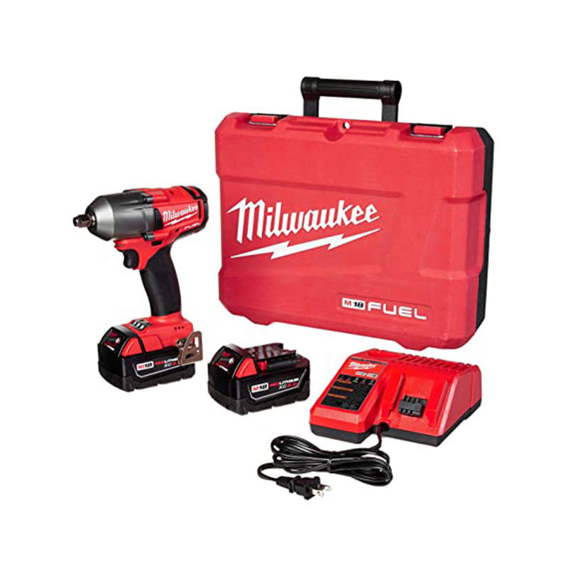 Milwaukee  Impact Wrench W/ Friction Ring Kit 1/2” 18V