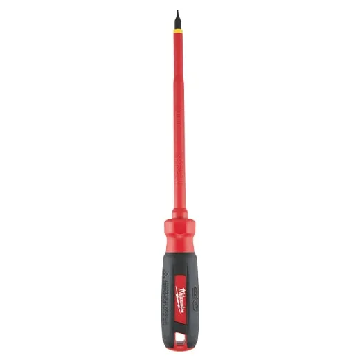 Milwaukee  Cabinet Insulated Screwdriver 3/16" x 6"