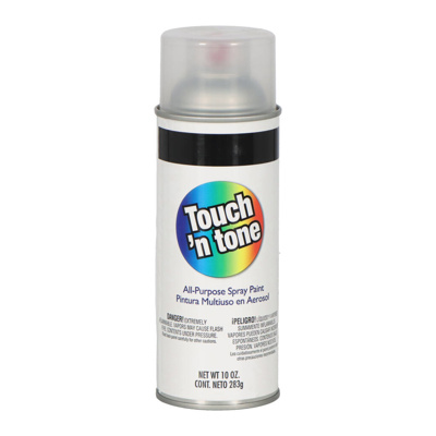 Rust-Oleum Touch N Tone Spray Paint - Clear Acrylic 10oz 