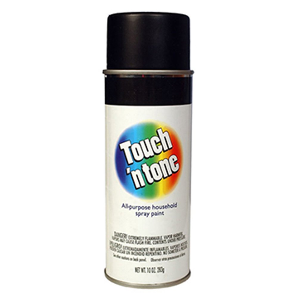 Rust-Oleum Touch N Tone Spray Paint - Gloss Black 10oz 