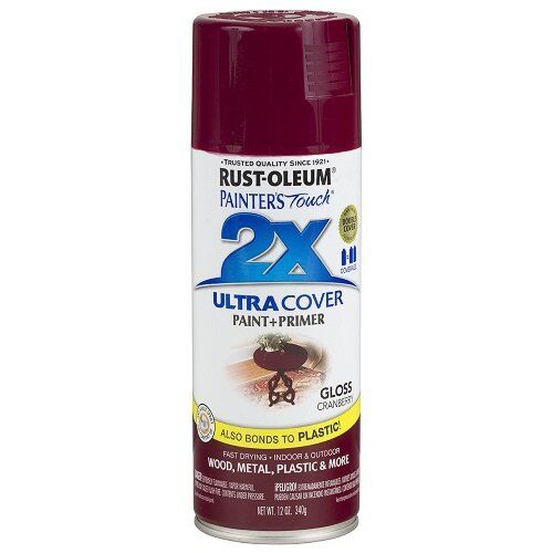 Rust-Oleum  2X Spray Paint 12oz - Gloss Cranberry 