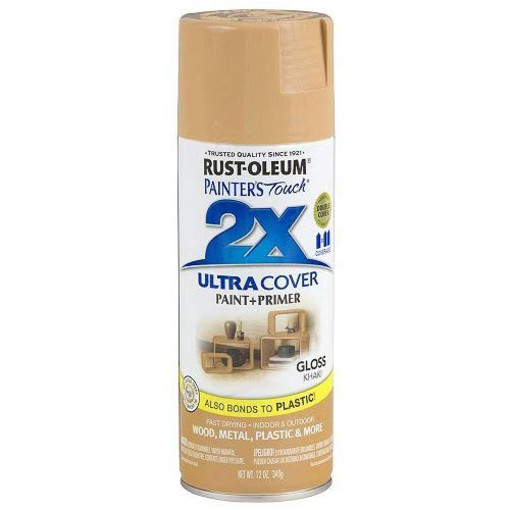 Rust-Oleum  2X Spray Paint 12oz - Gloss Khaki 