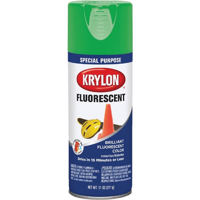 Rust-Oleum  Fluorescent Spray Paint 11oz - Green 