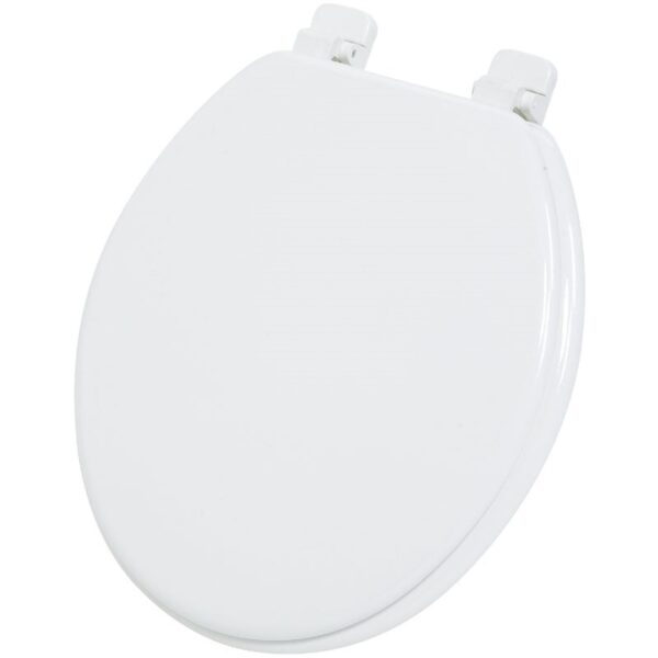 Winsford Round Plastic Toilet Seat - White