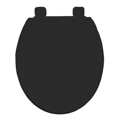 Winsford Plastic Round Toilet Seat - Black