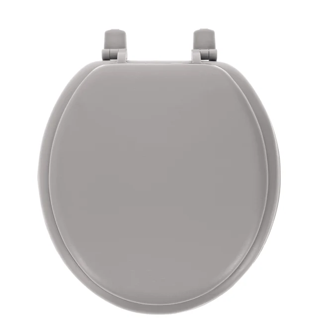 Winsford Plastic Round Toilet Seat - Grey