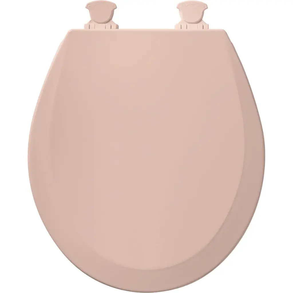 Winsford Round Wooden Toilet Seat - Pink