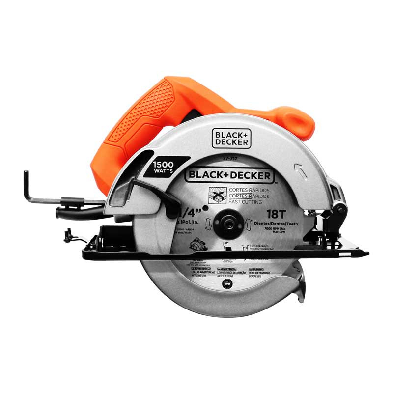 Black+Decker  Circular Saw  7 1/4” 1500W