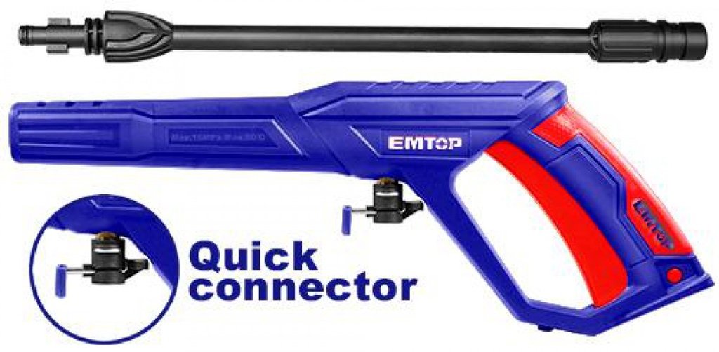 Emtop Spray Gun Connector