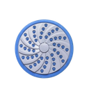 Bri Wilro Showerhead - Blue