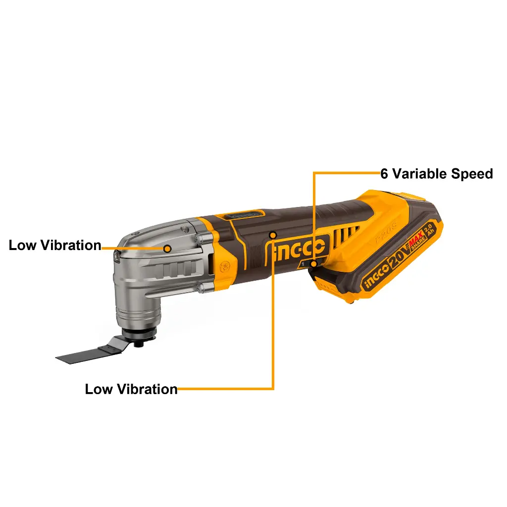 Ingco Multi Tool Lithium-Ion 20V (W/O Battery & Charger)  