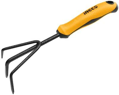 Ingco Garden Rake - Carbon Steel 12"