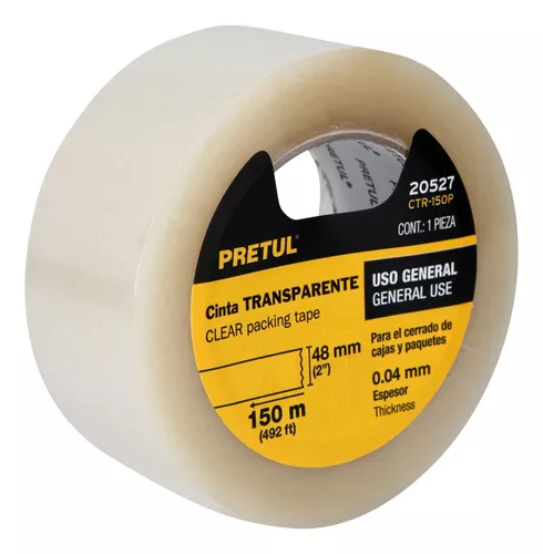 Pretul Box Sealing Tape 150M - Clear