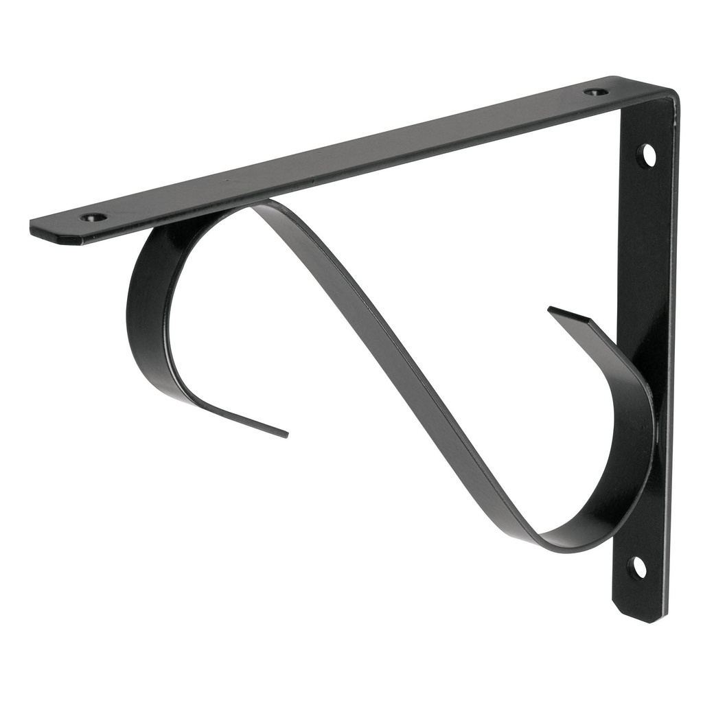 Truper Shelf Bracket 8" x 6” - Black