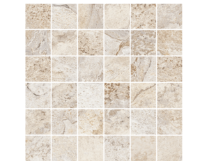 Mosaico Rahasthan Bone Tile 12" x 12"