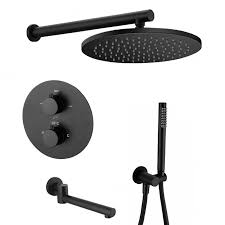 Triton Victoria Shower Mixer 3 Function - Black