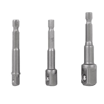 Truper  Drill Bit Set 3 Pcs, 1/4”, 3/8”, 1/2”