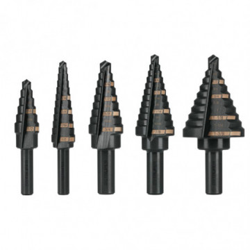 Truper 13 Step Drill Bit Black Oxide