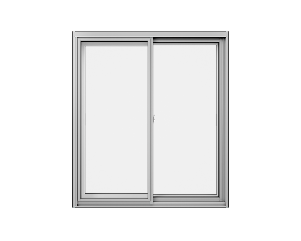 Aluminum Sliding Window  - Plain White 36"H x 48"W