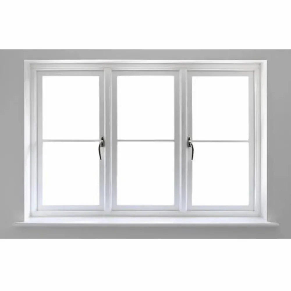 UPVC Window Casement - French White W7 60"H x 72"W (Triple)