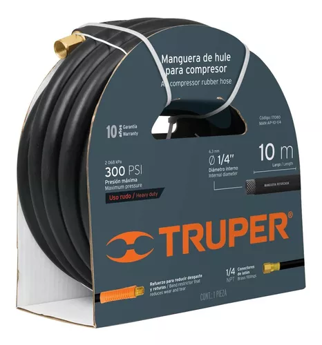 Truper Air Hose High Pressure 3/8”x 33”