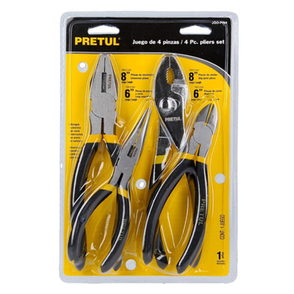 Pretul Pliers Set 4pc 