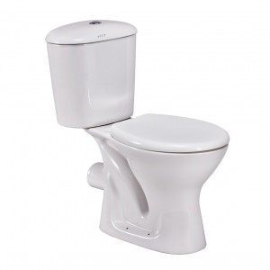 CERA Throne June Toilet W/ Soft Close Seat Cover & P Trap Drainage 