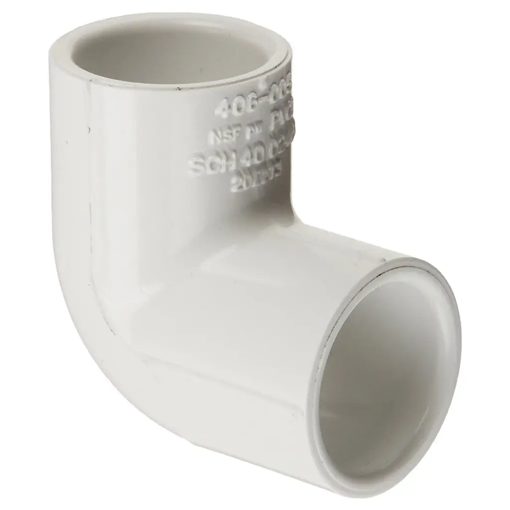 PVC 3/4" x 90° Elbow SCH 40