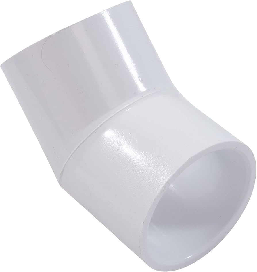 SCH 40 PVC 1 1/4" x 45° Elbow