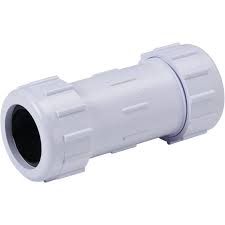 PVC Compression Coupling 1"