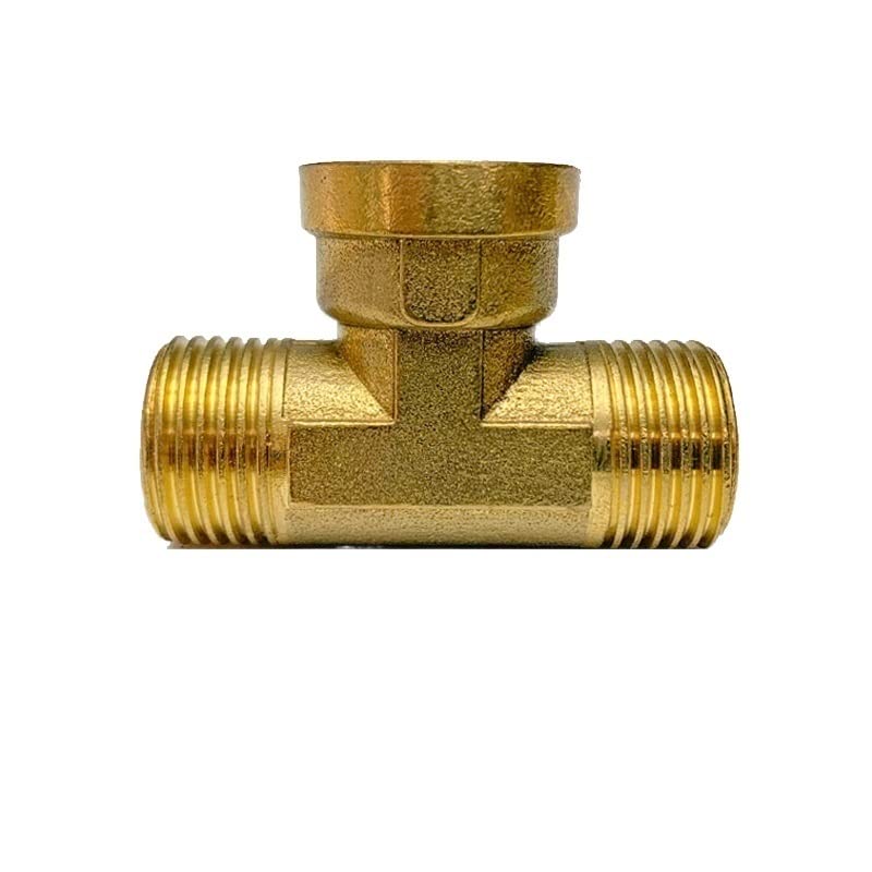 Adapter Tee Brass Fitting 1/8"